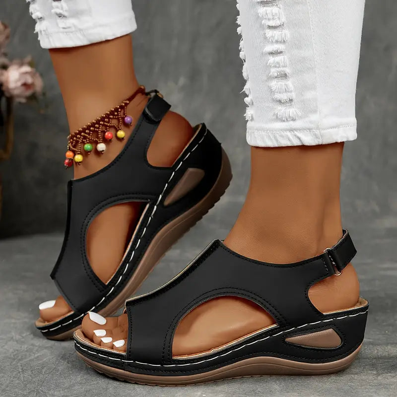 MILA DAMEN BEQUEME ORTHOPÄDISCHE SANDALEN