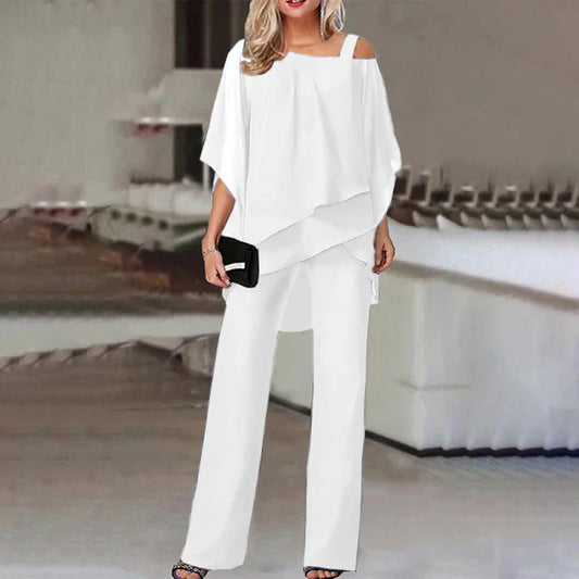 Made | Eleganter Zweiteiler mit Cold Shoulder