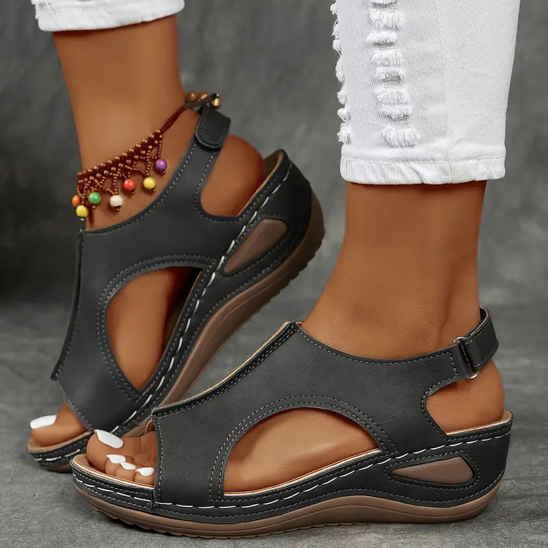 MILA DAMEN BEQUEME ORTHOPÄDISCHE SANDALEN