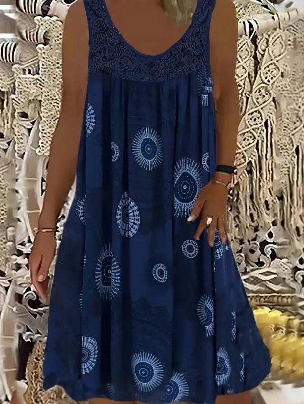 VANESSA - BOHÈME-STIL PLUS GRÖSSE KLEID