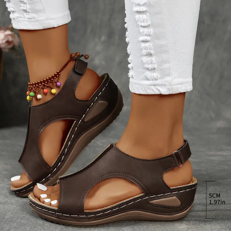 MILA DAMEN BEQUEME ORTHOPÄDISCHE SANDALEN